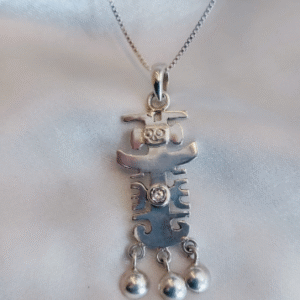 Colgante  Danzante en plata  950