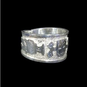 Anillo en plata 950 Figura indìgea