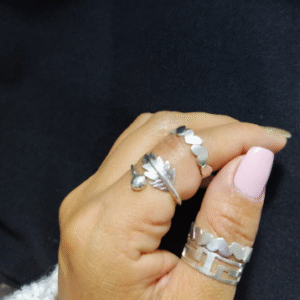 Anillos en plata 950