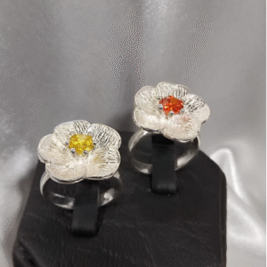 Anillo en plata 950 Rosa