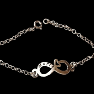 Pulsera en plata 950 Infinito
